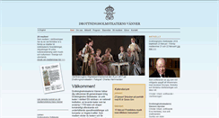 Desktop Screenshot of drottningholmsteaternsvanner.se